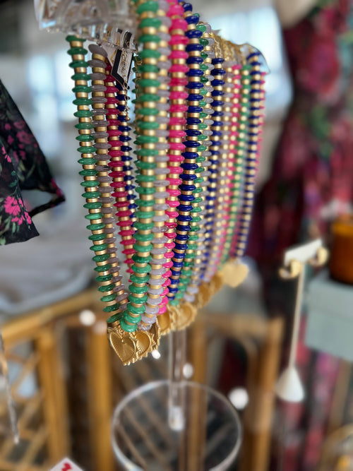 Heart Beaded Necklace